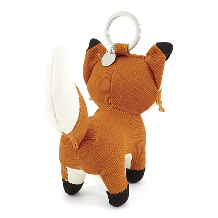 MAISON KITSUNE メンズ レディース キーホルダー FOX BAG CHARM MM06906 WW0105 FOX キャメル P860