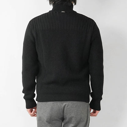 HERNO メンズ ニットダウンジャケット MP000126U 70061 ブラック 9300