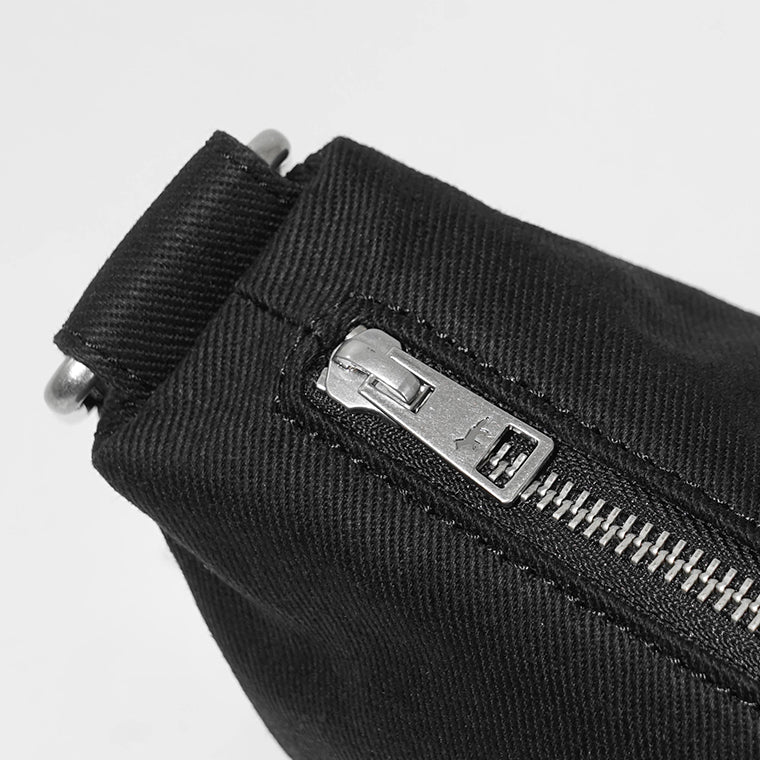 MAISON KITSUNE メンズ レディース ショルダーバッグ DOUBLE FOX HEAD BUMBAG MRUBT20 WW0096 ANTHRACITE P190