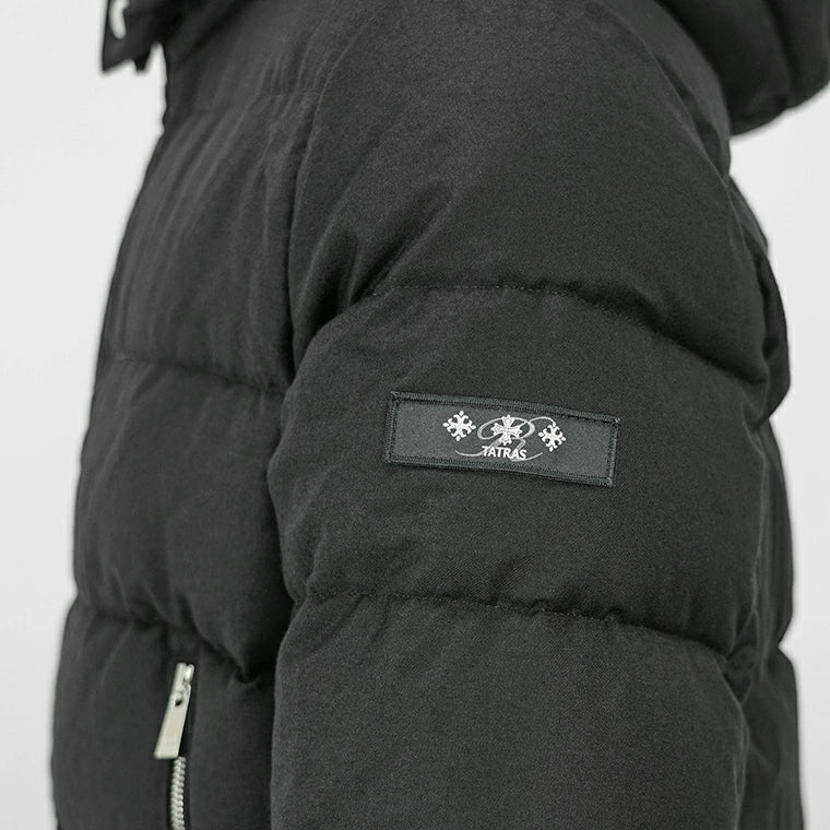 TATRAS R Line メンズ ウールダウンジャケット DOMIZIANO MJXA0032013588 BLACK ブラック 001