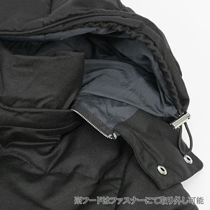 TATRAS R Line メンズ ウールダウンジャケット DOMIZIANO MJXA0032013588 BLACK ブラック 001