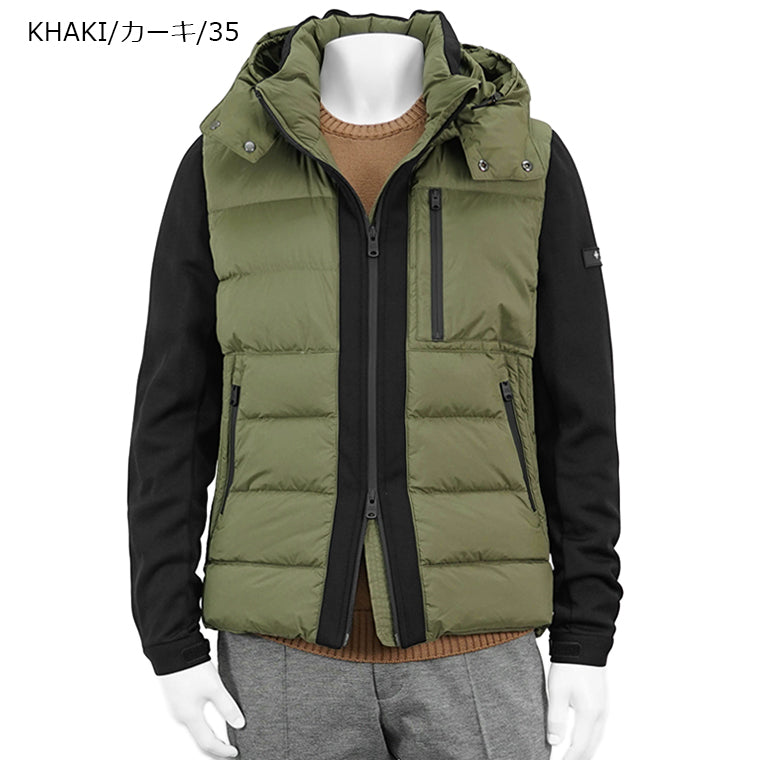 タトラス TATRAS メンズ ダウンジャケット ブラック グレー アイボリー