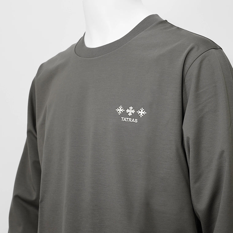 【SUMMER FINAL SALE】 TATRAS メンズ 長袖Tシャツ BELECI MTAT25S8242 M 3カラー