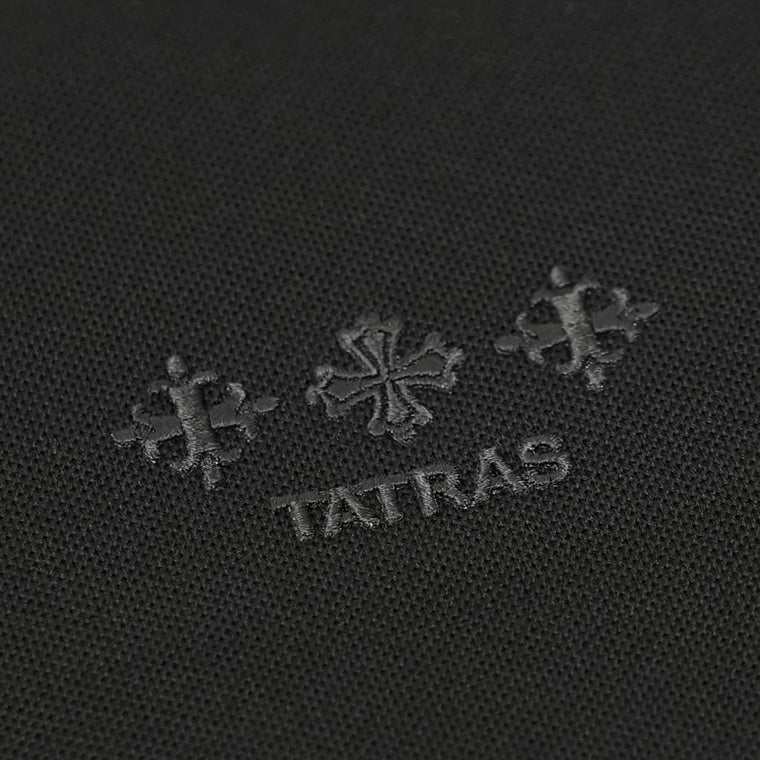 【SUMMER FINAL SALE】 TATRAS メンズ ポロシャツ GEO MTAT25S8272 M BLACK ブラック 01