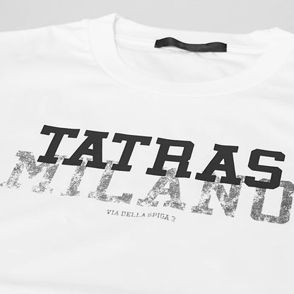 【2025SS SUMMER SALE】 TATRAS メンズ Tシャツ INIGO MTKE25S8036 M 2カラー