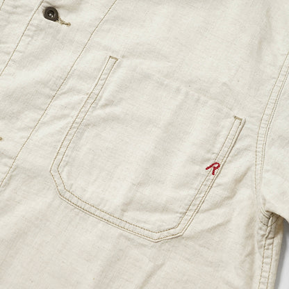 REPLAY メンズ シャツブルゾン MV864E 23807A アイボリー 200