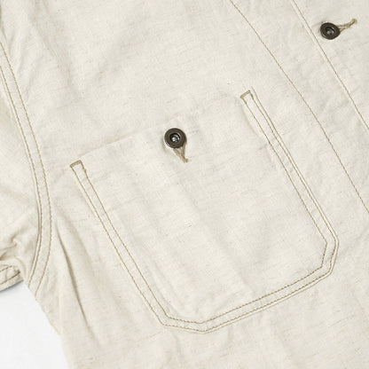 REPLAY メンズ シャツブルゾン MV864E 23807A アイボリー 200