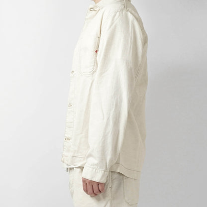 REPLAY メンズ シャツブルゾン MV864E 23807A アイボリー 200