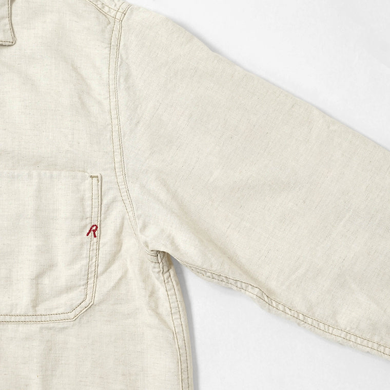 REPLAY メンズ シャツブルゾン MV864E 23807A アイボリー 200