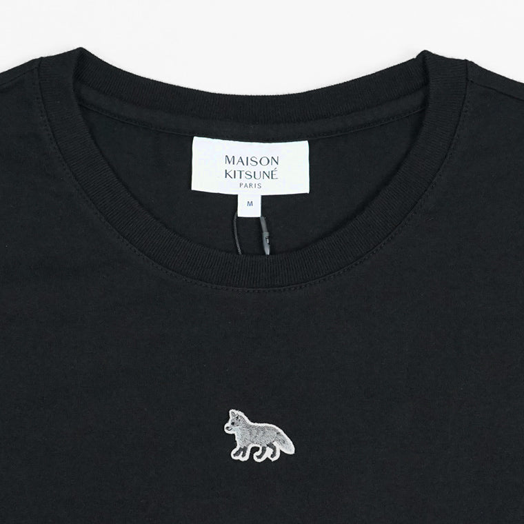 メゾンキツネ MAISON KITSUNE レディース Tシャツ ブラック ピンク