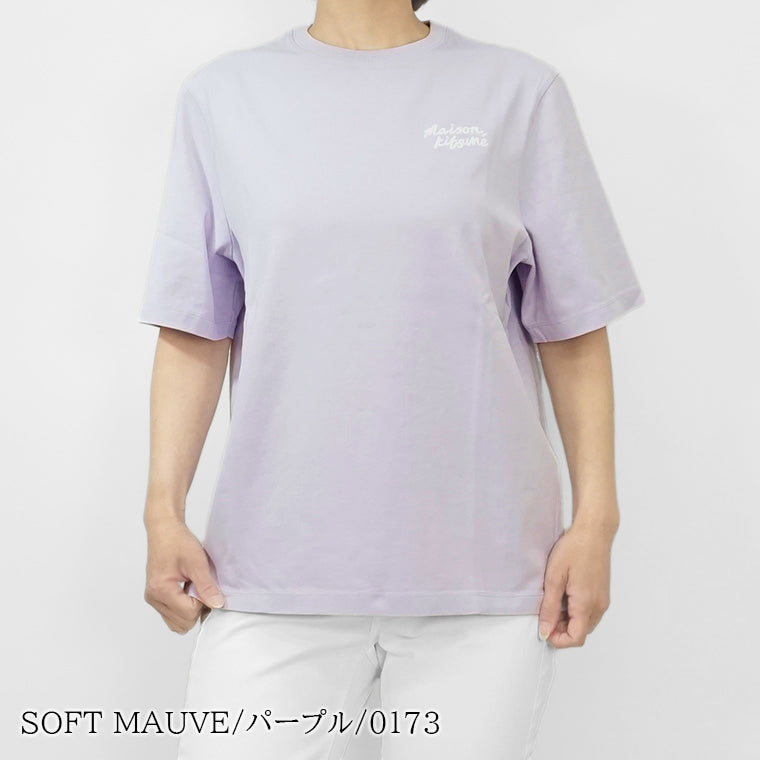 MAISON KITSUNE レディース Tシャツ HANDWRITING COMFORT TEE SHIRT MW00126 KJ0119 4カラー