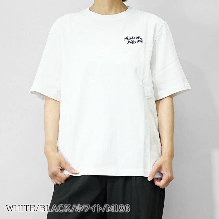 MAISON KITSUNE レディース Tシャツ HANDWRITING COMFORT TEE SHIRT MW00126 KJ0119 4カラー