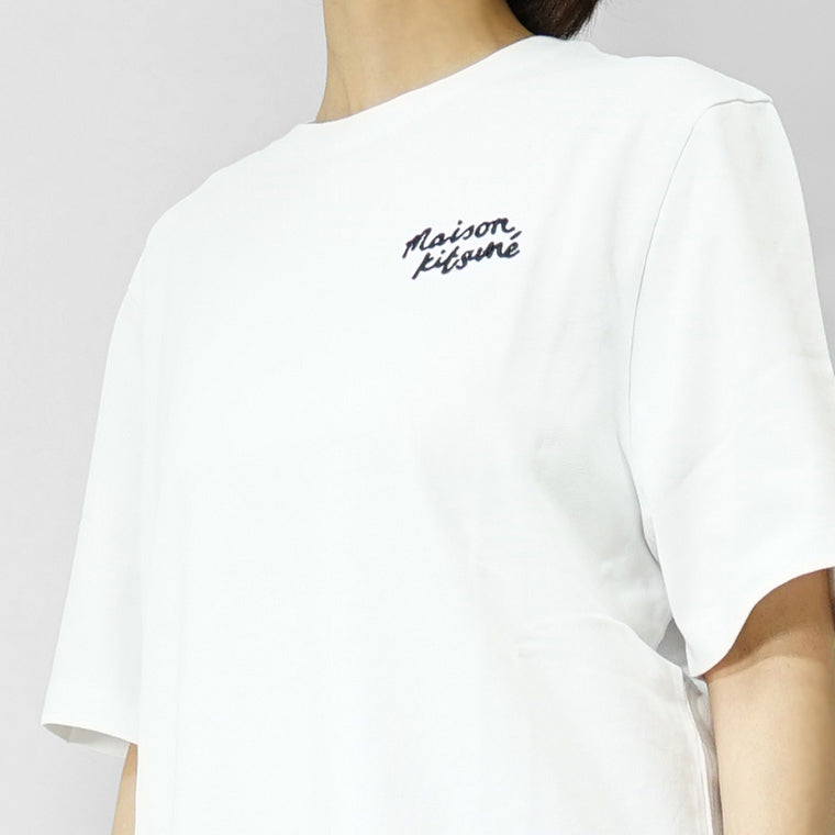 MAISON KITSUNE レディース Tシャツ HANDWRITING COMFORT TEE SHIRT MW00126 KJ0119 4カラー