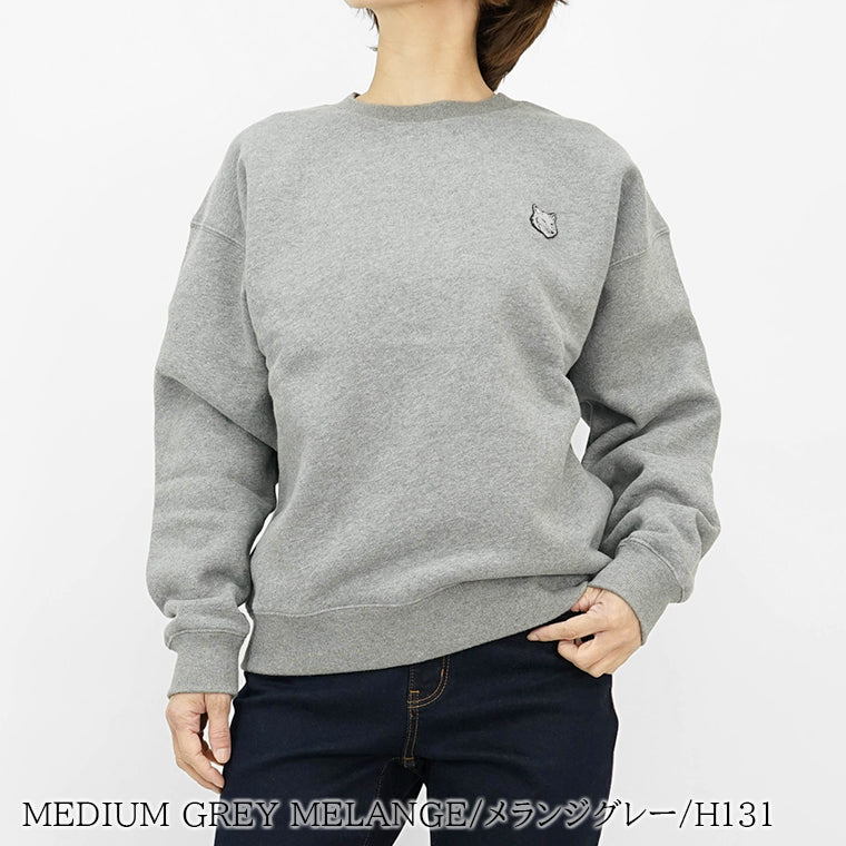 メゾンキツネ MAISON KITSUNE レディース スウェットシャツ ブラック