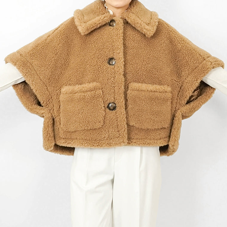 Max Mara レディース ケープ NEWTERZO 2524736022 MARRONE 001