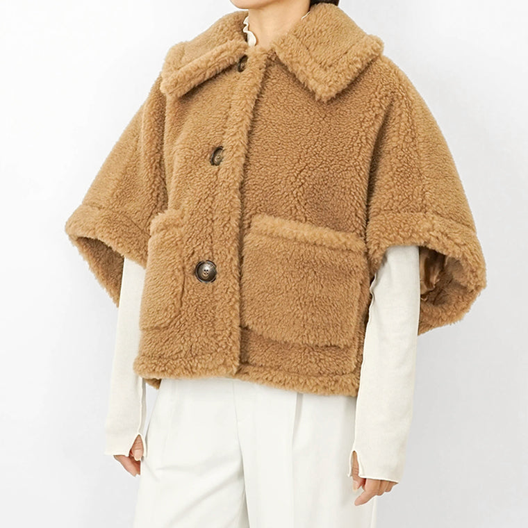 Max Mara レディース ケープ NEWTERZO 2524736022 MARRONE 001