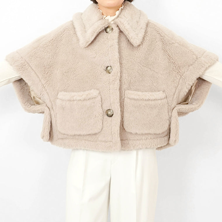 Max Mara レディース ケープ NEWTERZO1 2524736062 BEIGE ベージュ 002