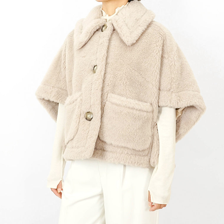 Max Mara レディース ケープ NEWTERZO1 2524736062 BEIGE ベージュ 002