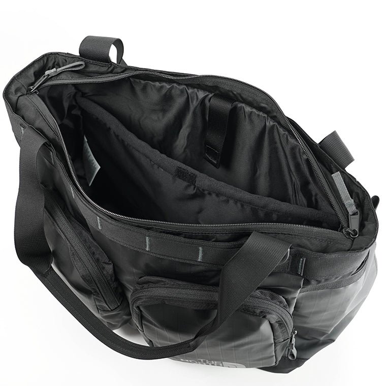 THE NORTH FACE メンズ レディース トートバッグ BASE CAMP VOYAGER TOTE NF0A81BM TNF BLACK ASPHGR ブラック グレー KT0