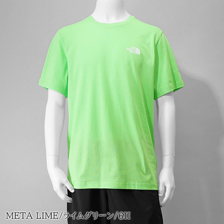 【SUMMER FINAL SALE】 THE NORTH FACE メンズ Tシャツ S S SIMPLE DOME TEE NF0A87NG 3カラー