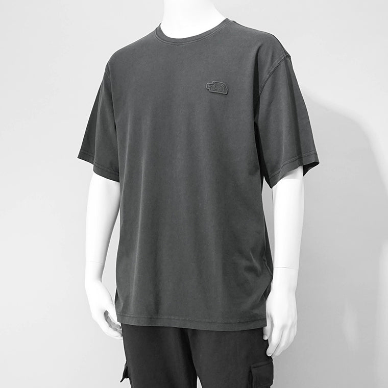 【SUMMER FINAL SALE】 THE NORTH FACE メンズ Tシャツ SS NATURE RELAXED TEE NF0A8BVY TNF BLACK ウォッシュブラック JK3