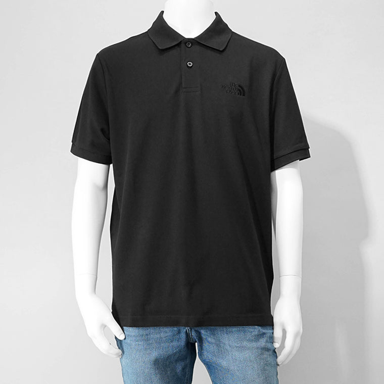 【SUMMER FINAL SALE】 THE NORTH FACE メンズ ポロシャツ ESSENTIAL REGULAR POLO NF0A8C1P TNF BLACK ブラック JK3