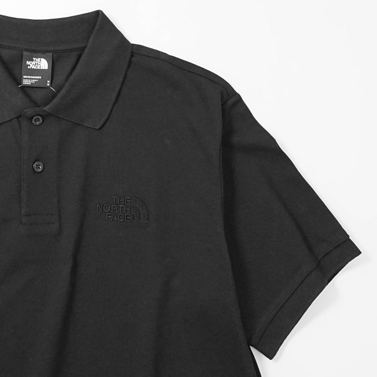【SUMMER FINAL SALE】 THE NORTH FACE メンズ ポロシャツ ESSENTIAL REGULAR POLO NF0A8C1P TNF BLACK ブラック JK3
