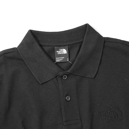 【SUMMER FINAL SALE】 THE NORTH FACE メンズ ポロシャツ ESSENTIAL REGULAR POLO NF0A8C1P TNF BLACK ブラック JK3