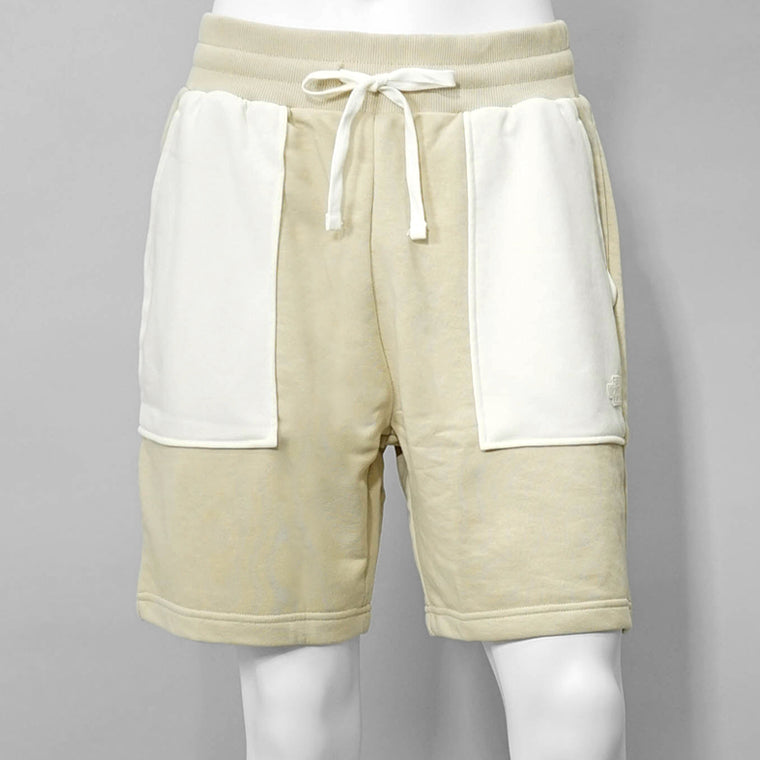 【SUMMER FINAL SALE】 THE NORTH FACE メンズ ショートパンツ TERRY REGULAR SHORT NF0A8C29 GRAVEL ベージュ アイボリー 3X4