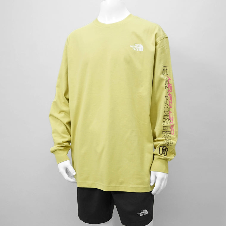 【SUMMER FINAL SALE】 THE NORTH FACE メンズ 長袖Tシャツ LS NSE OVERSIZED TEE NF0A8C3Z 2カラー