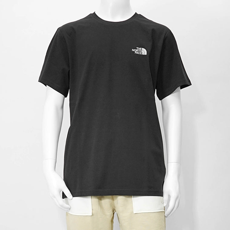 【SUMMER FINAL SALE】 THE NORTH FACE メンズ Tシャツ SS REF BOX NSE TEE NF0A8C4V TNF BLACK REFLECTIVE ブラック シルバー U1H