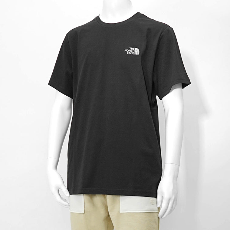 【SUMMER FINAL SALE】 THE NORTH FACE メンズ Tシャツ SS REF BOX NSE TEE NF0A8C4V TNF BLACK REFLECTIVE ブラック シルバー U1H