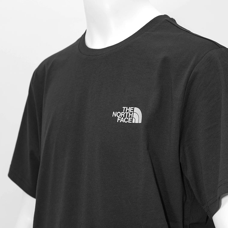 【SUMMER FINAL SALE】 THE NORTH FACE メンズ Tシャツ SS REF BOX NSE TEE NF0A8C4V TNF BLACK REFLECTIVE ブラック シルバー U1H