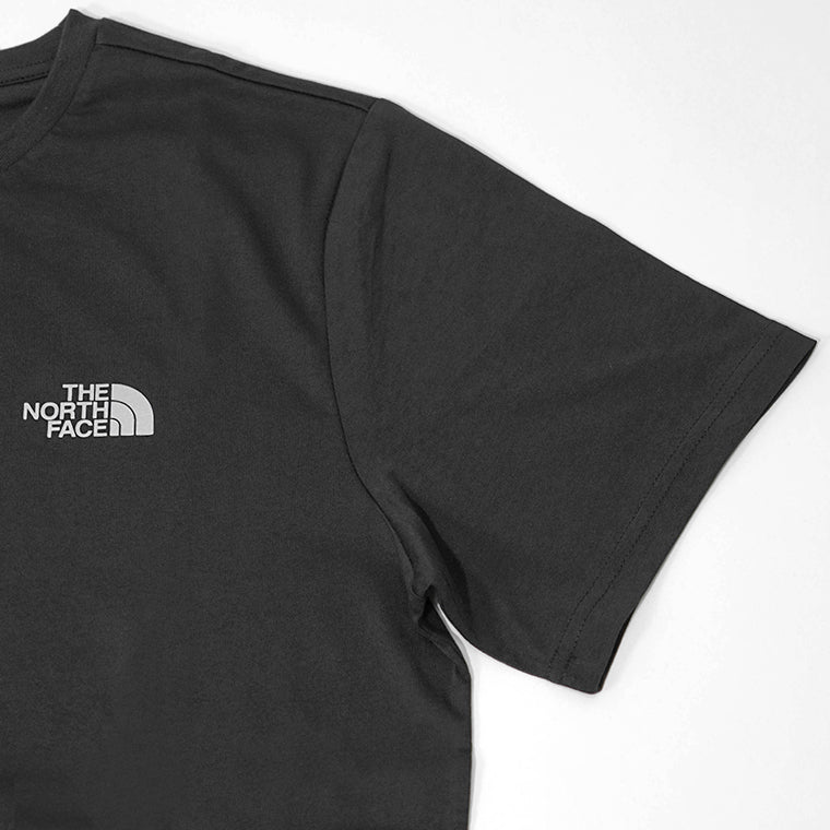 【SUMMER FINAL SALE】 THE NORTH FACE メンズ Tシャツ SS REF BOX NSE TEE NF0A8C4V TNF BLACK REFLECTIVE ブラック シルバー U1H