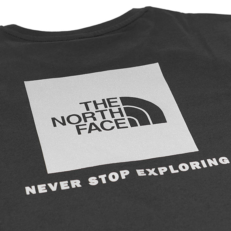 【SUMMER FINAL SALE】 THE NORTH FACE メンズ Tシャツ SS REF BOX NSE TEE NF0A8C4V TNF BLACK REFLECTIVE ブラック シルバー U1H
