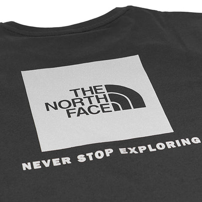 【SUMMER FINAL SALE】 THE NORTH FACE メンズ Tシャツ SS REF BOX NSE TEE NF0A8C4V TNF BLACK REFLECTIVE ブラック シルバー U1H