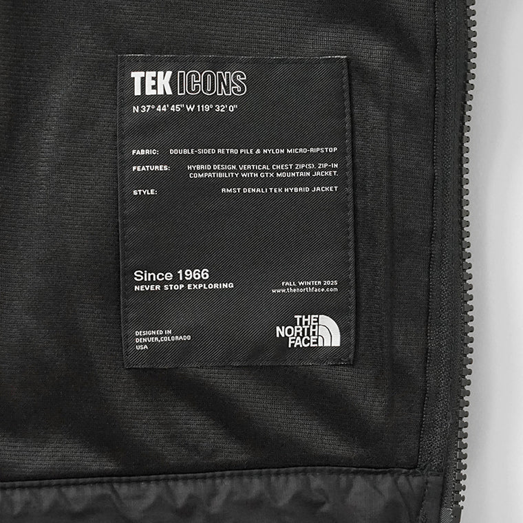 THE NORTH FACE メンズ ブルゾン RMST DENALI TEK HYBRID JACKET NF0A8D0U TNF BLACK ブラック JK3