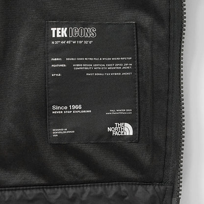 THE NORTH FACE メンズ ブルゾン RMST DENALI TEK HYBRID JACKET NF0A8D0U TNF BLACK ブラック JK3
