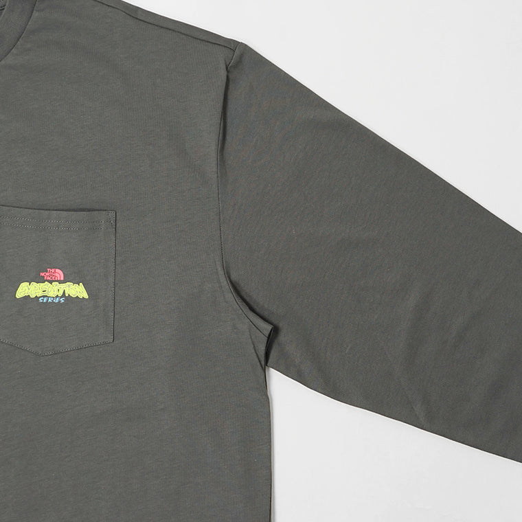 THE NORTH FACE メンズ 長袖Tシャツ EXPEDITION CELEBRATION OVERSIZED LONG SLEEVE T SHIRT NF0A8E3D 2カラー