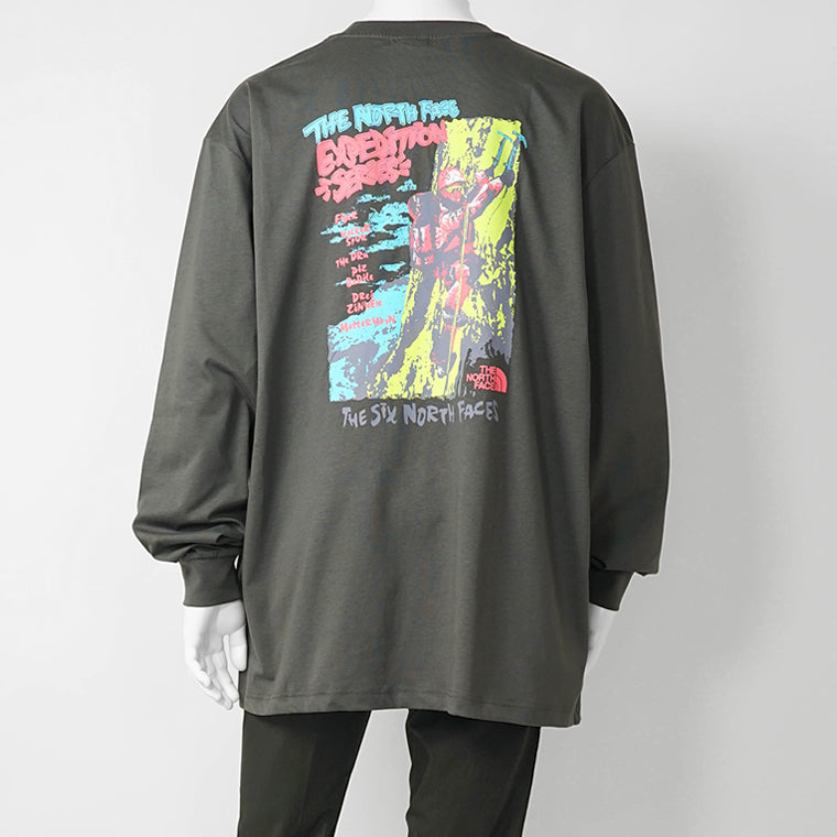 THE NORTH FACE メンズ 長袖Tシャツ EXPEDITION CELEBRATION OVERSIZED LONG SLEEVE T SHIRT NF0A8E3D 2カラー