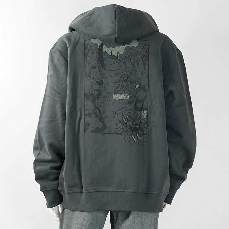 THE NORTH FACE メンズ パーカー UNISEX POWDER DAYS RELAXED GRAPHIC HOODIE NF0A8E4G 2カラー