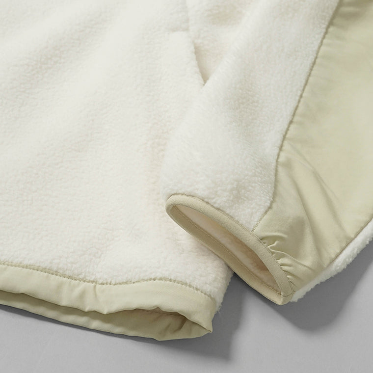 THE NORTH FACE メンズ ブルゾン YUMIORI OFF PEAK FULL ZIP FLEECE JACKET NF0A8FKN WHITE DUNE DESERT STONE ホワイト ベージュ JN5