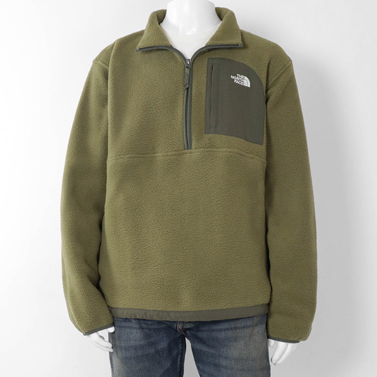 THE NORTH FACE メンズ ハーフジッププルオーバー YUMIORI OFF PEAK 1/2 NF0A8FKP CARAWAY SEED NEW TAUPE GREEN カーキ RL2