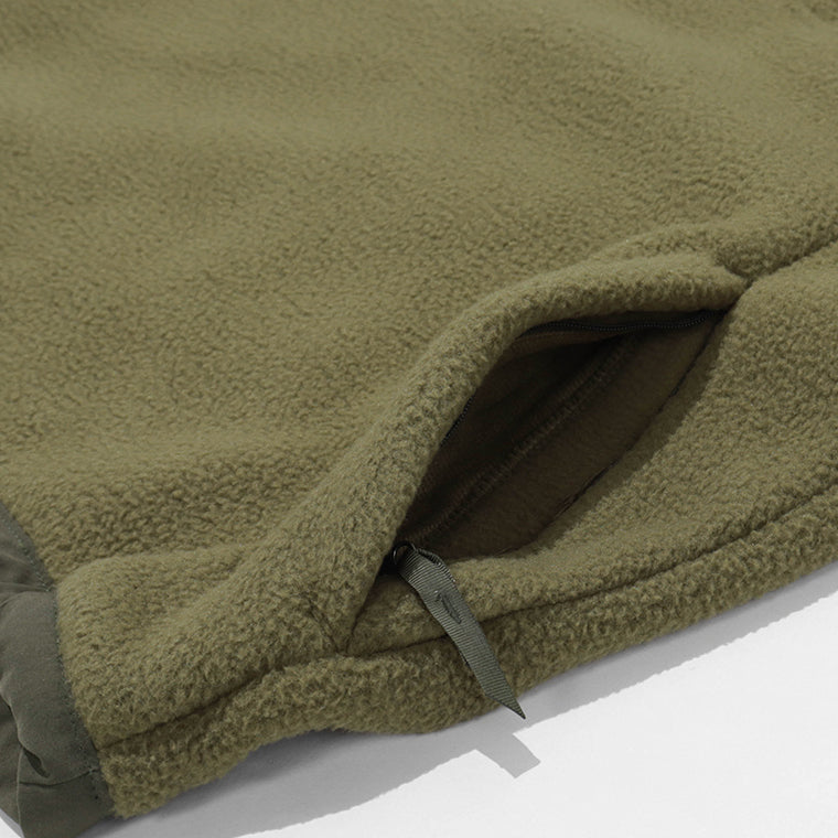 THE NORTH FACE メンズ ハーフジッププルオーバー YUMIORI OFF PEAK 1/2 NF0A8FKP CARAWAY SEED NEW TAUPE GREEN カーキ RL2