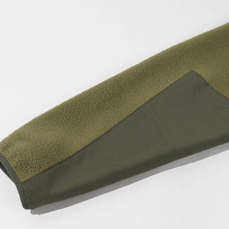 THE NORTH FACE メンズ ハーフジッププルオーバー YUMIORI OFF PEAK 1/2 NF0A8FKP CARAWAY SEED NEW TAUPE GREEN カーキ RL2