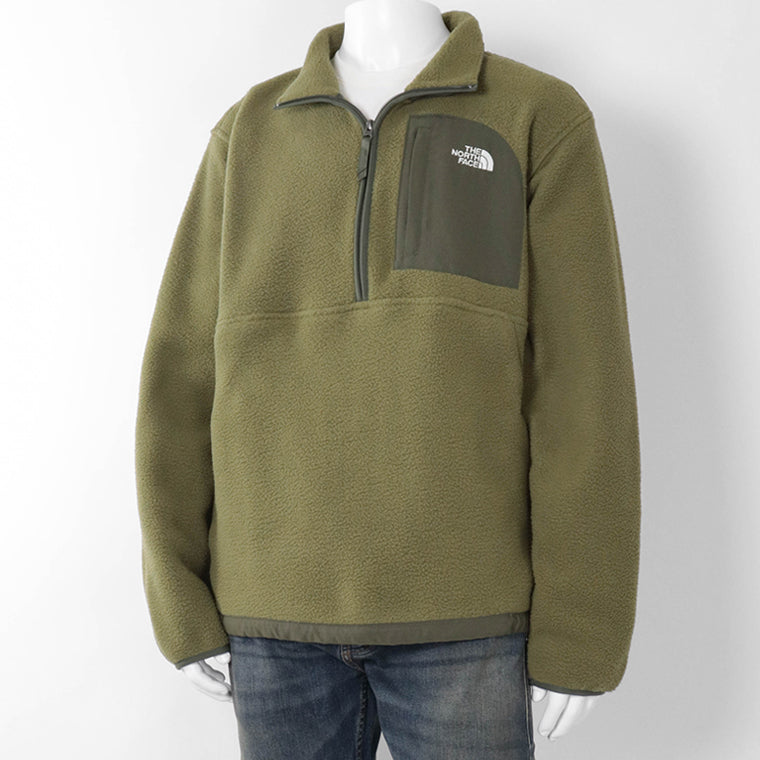 THE NORTH FACE メンズ ハーフジッププルオーバー YUMIORI OFF PEAK 1/2 NF0A8FKP CARAWAY SEED NEW TAUPE GREEN カーキ RL2