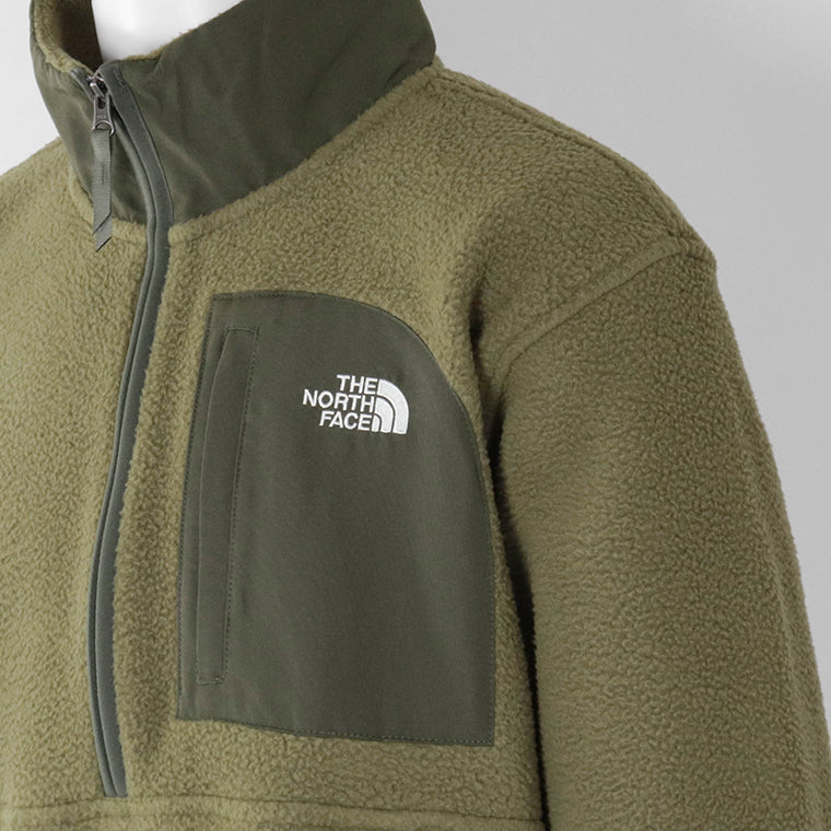 THE NORTH FACE メンズ ハーフジッププルオーバー YUMIORI OFF PEAK 1/2 NF0A8FKP CARAWAY SEED NEW TAUPE GREEN カーキ RL2