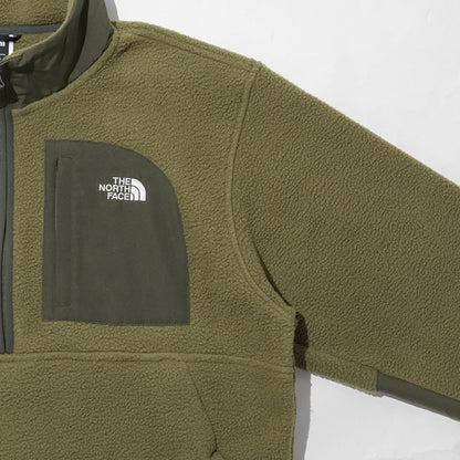 THE NORTH FACE メンズ ハーフジッププルオーバー YUMIORI OFF PEAK 1/2 NF0A8FKP CARAWAY SEED NEW TAUPE GREEN カーキ RL2