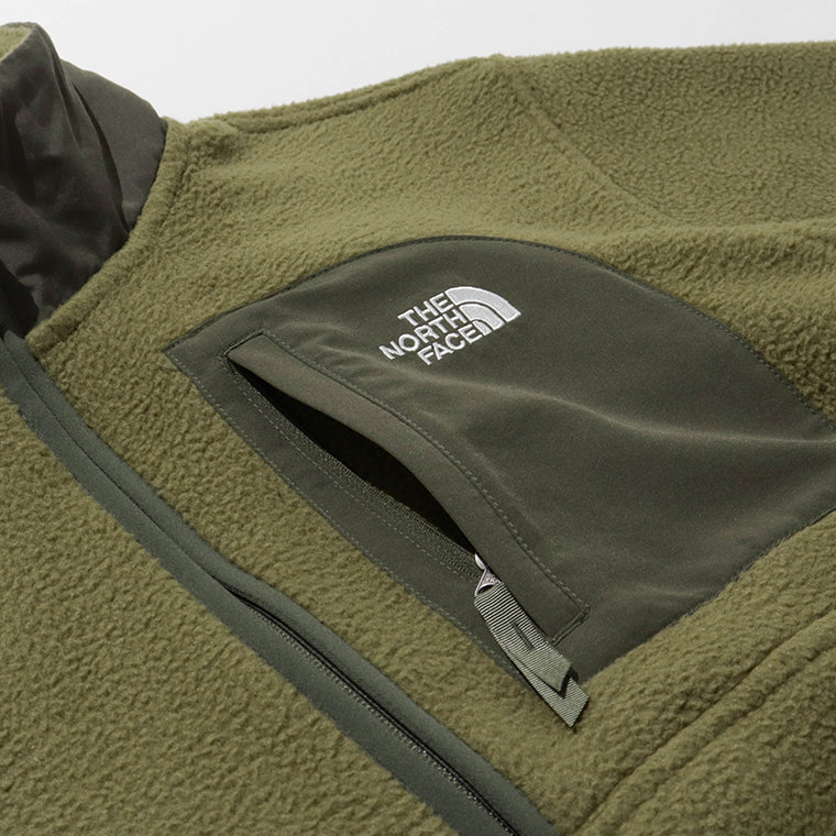 THE NORTH FACE メンズ ハーフジッププルオーバー YUMIORI OFF PEAK 1/2 NF0A8FKP CARAWAY SEED NEW TAUPE GREEN カーキ RL2