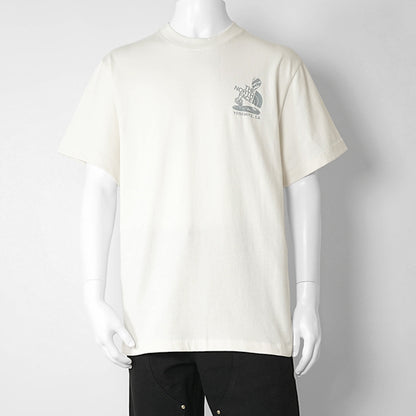 THE NORTH FACE メンズ Tシャツ STONES RELAXED GRAPHIC T SHIRT NF0A8G9R WHITE DUNE ホワイト系 QLI
